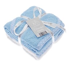 BIT180767-S: 2 Pack Baby Hooded Towels - Sky